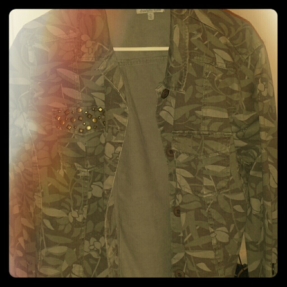 floral print jacket