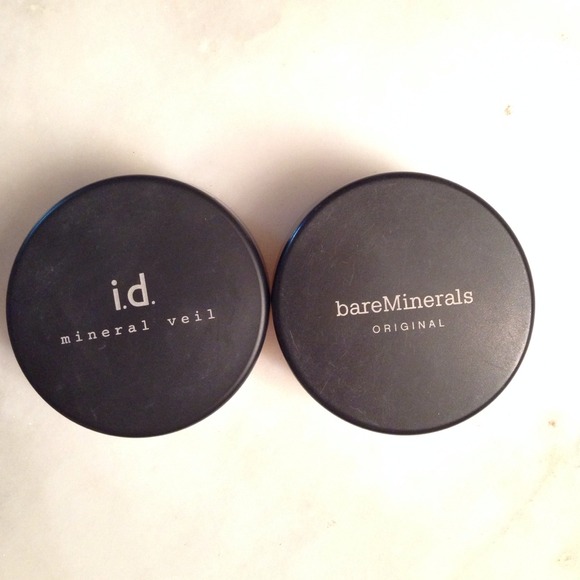 Bare minerals foundation + mineral veil