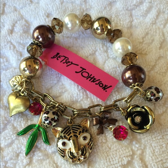 Betsy Johnson Charm Bracelet