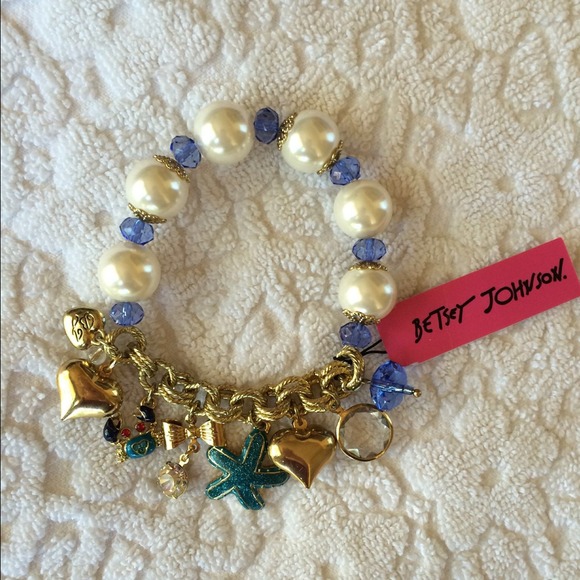 Betsey Johnson Charm Bracelet