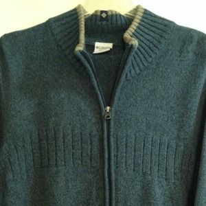 Columbia Zip up Men's Sweater XL