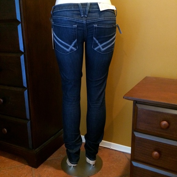 William Rast Jerri Ultra Skinny 'Tire' Wash Sz 27