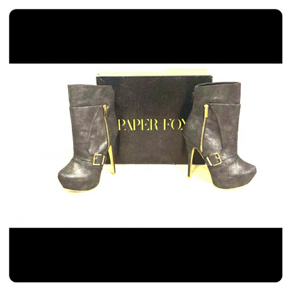 Show Stopper Above the ankle boots with gorgeous d
