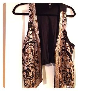 Mortician styled sequence vest