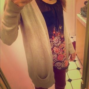 Classic Beige Cardigan