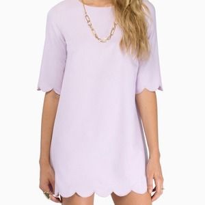 Scalloped dress