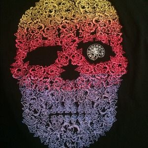 Amul Guessous /Chrome Hearts skull tee xl NWOT