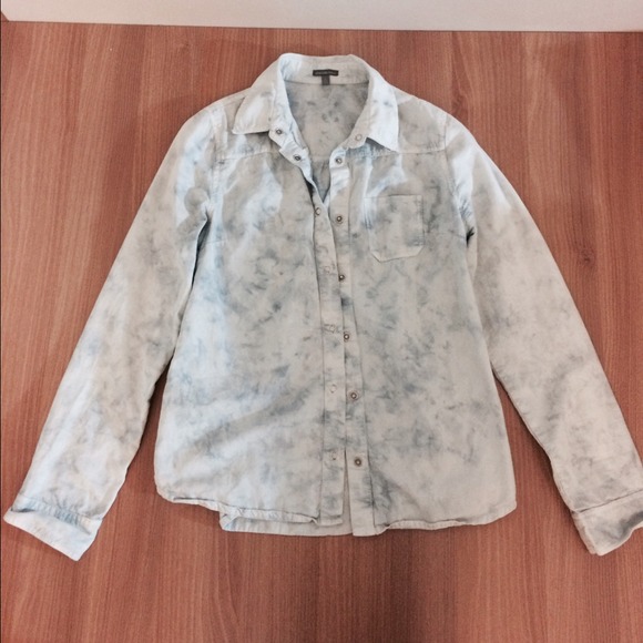 Charlotte russe acid wash shirt
