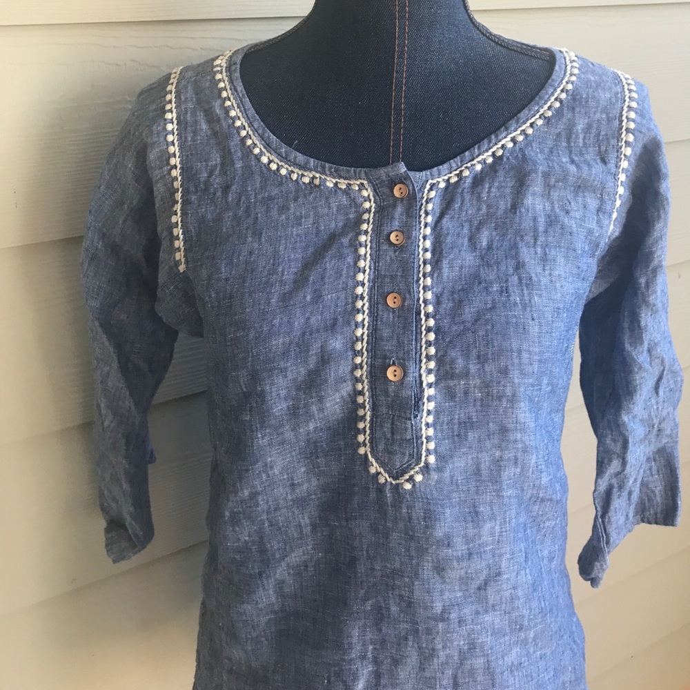 Eddie Bauer Chambrey top size XS