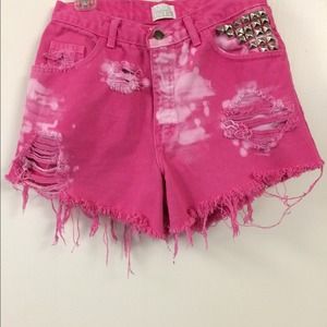 Custom made high waisted jeans