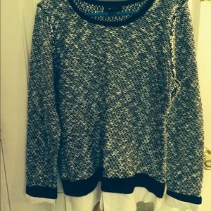 Black & white sweater