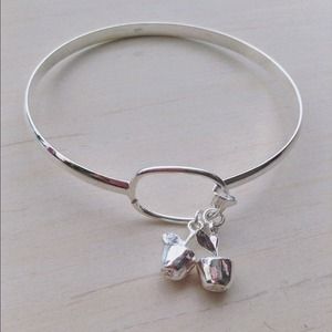 .925 Silver Apple Bangle