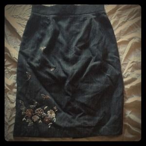 Beautiful pin stripe skirt!