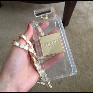 Iphone5/5s & iphone6 chanel case in clear