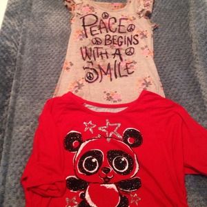 Justice Girls tops