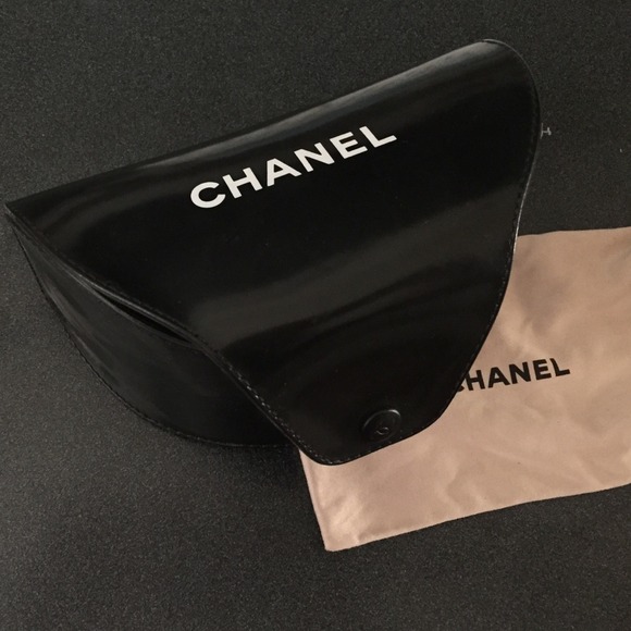 Chanel Sunglasses Case & Dust Bag