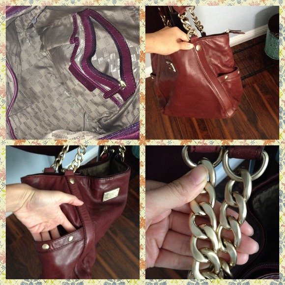 Additional photos of michael kors burgundy bag