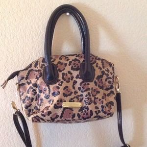 Steve Madden leopard purse