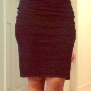 NY Collection black pencil skirt