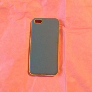 Blue and yellow iPhone 5c case