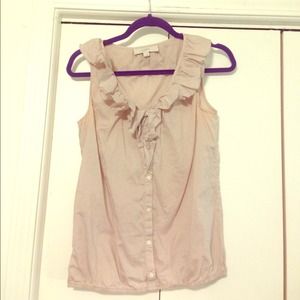 Ann Taylor Loft Ruffle shirt