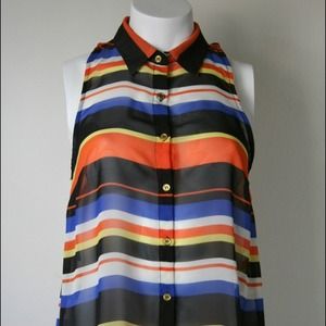 Nordstrom Tops - Ocean Breeze - Multi Colored Stripes Top Nordstrom Tops - Ocean Breeze - Multi Colored Stripes Top