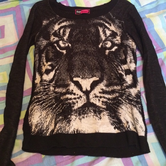 tiger sweater