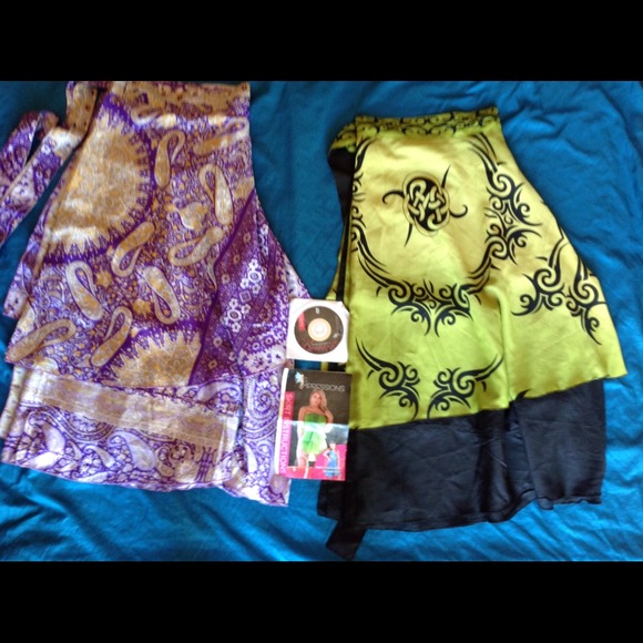 2 Iris impressions skirts w/dvd and instructions