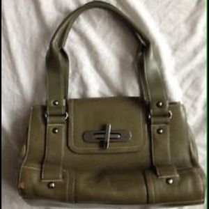 Kenneth Cole Olive Green Bag