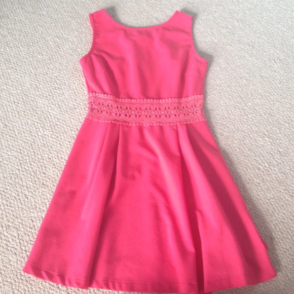 Pink Lace Dress