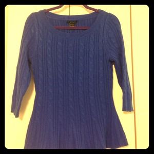 Blue New York and Company sweater