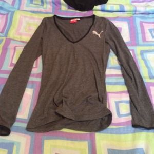 puma long sleeve shirt