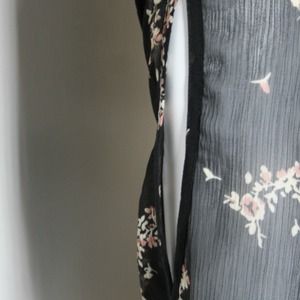 Nordstrom Tops - 💫 Markdown!! Black Japanese Cherry Blossoms Top Nordstrom Tops - 💫 Markdown!! Black Japanese Cherry Blossoms Top