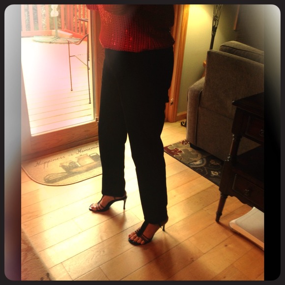 Black Leather Pants
