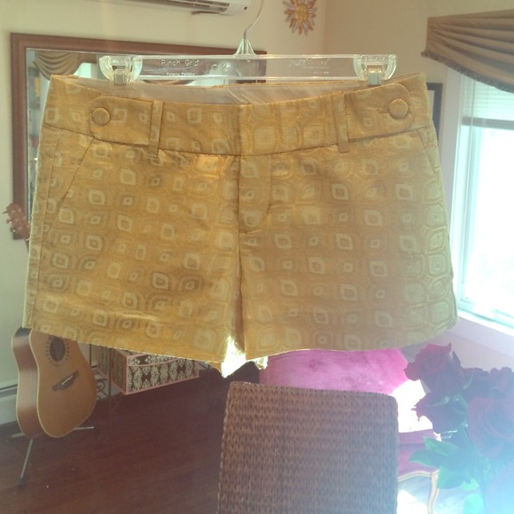 Banana Republic Golden Yellow Shorts!