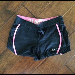 Nike Black/Pink shorts