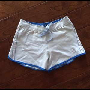 Nike Light Blue/Dark Blue/White shorts