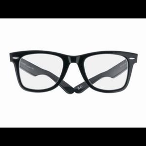 Rayban Wayfair clear specs 😍