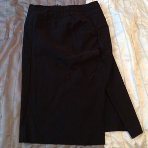 Black Charlotte Russe Spandex Pencil Skirt