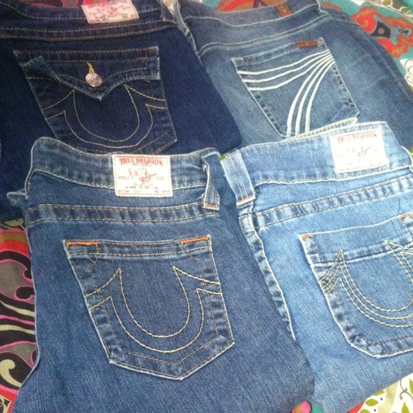 True religions and seven jeans.