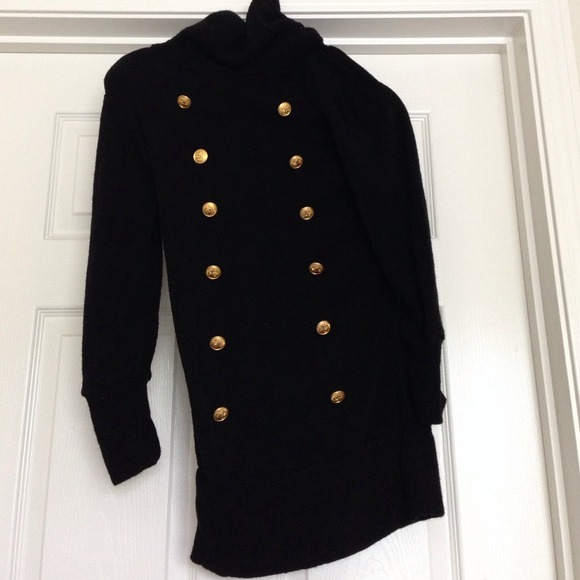 Button up turtle neck sweater NWOT's