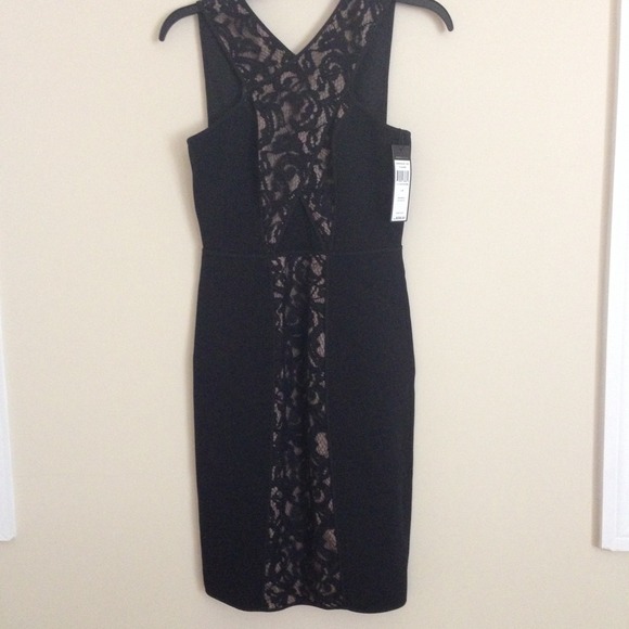 BCBG Claudine Crisscross Bodice Dress - Picture 2 of 4