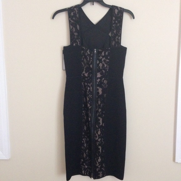 BCBG Claudine Crisscross Bodice Dress - Picture 3 of 4