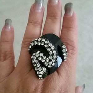 Black snake ring