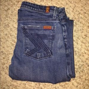 Seven jeans in perfect condition.