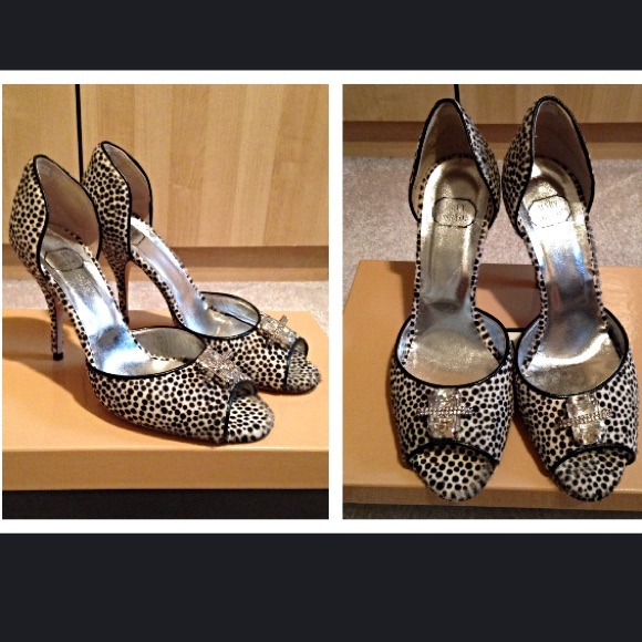 Mary Norton calf hair sandals