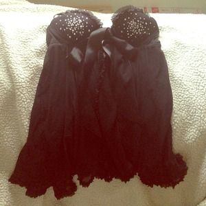 Beautiful Black Babydoll Push Up Lingerie- 34B