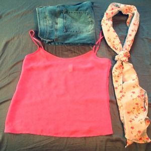 Pink tank