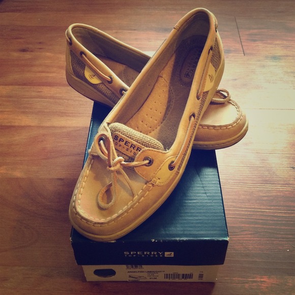 Sperry Angelfish 8.5M Linen/Oat