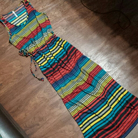XXXXXXX SOLD Striped maxi dress